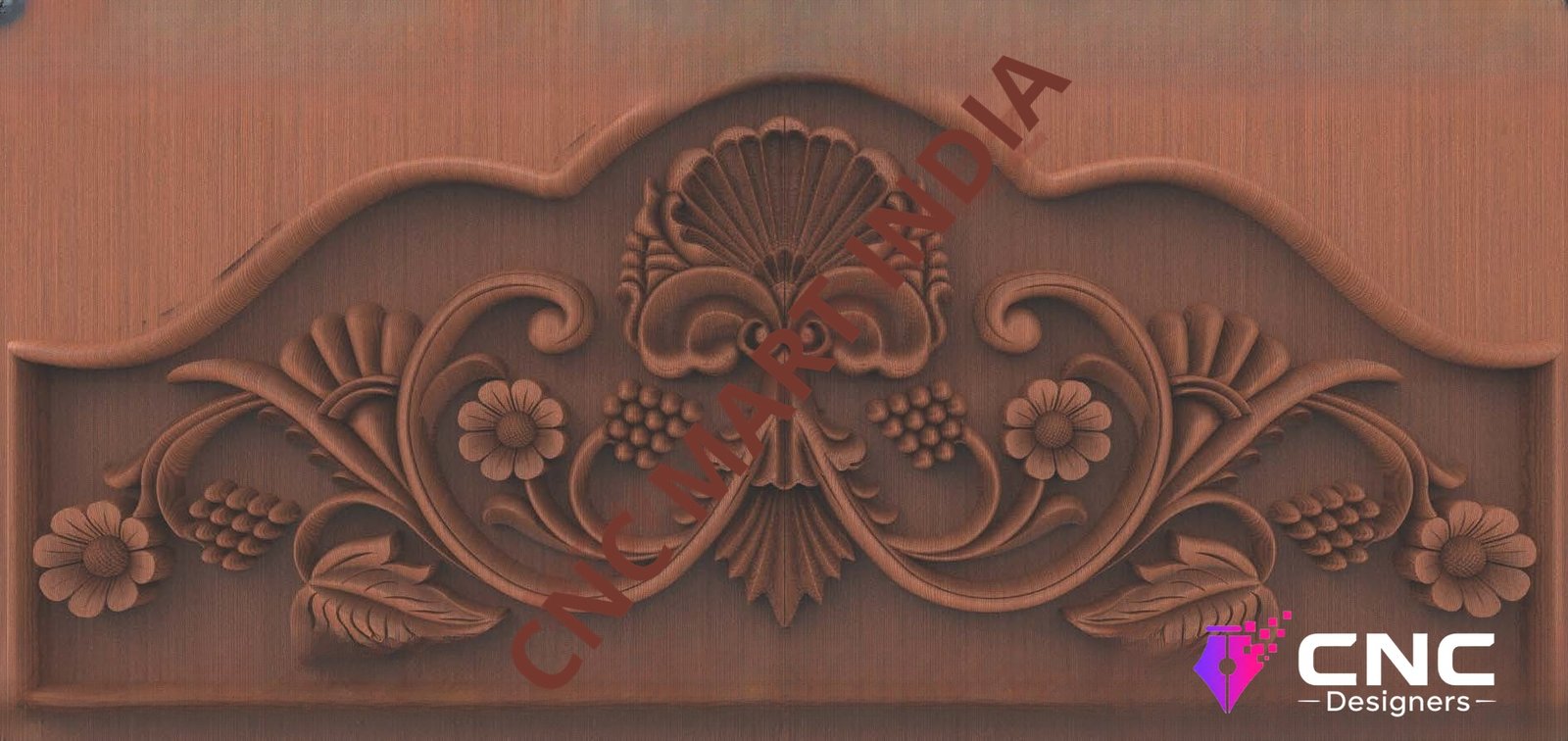 Beds & Sofa - BS-23 Divine Carved Relief CNC Design